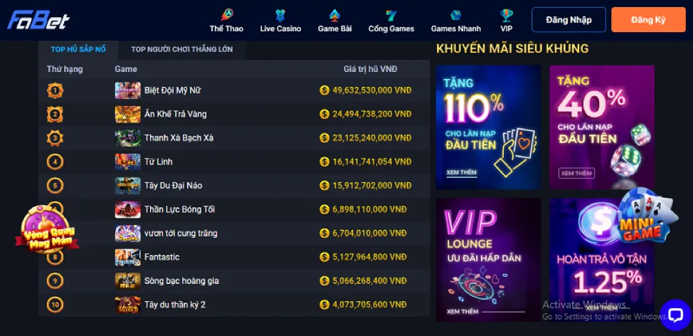 Xác nhận và hoàn tất đăng ký Gamebet App